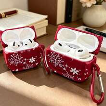 Ốp bảo vệ màu đỏ rượu vang phù hợp tương thích với ốp sạc không dây Apple, chống trầy xước và chống sốc - Nhiều màu - Xem 1