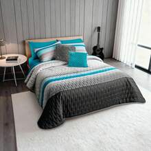 Neo Comforter Set With Pillowcases Included BEUTTY HOME - ABSTRACT - View 2