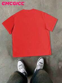 Women T-Shirts - 紅色 - 查看 3