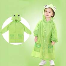 90-130cm Cartoon Raincoat - Waterproof Baby Rainwear, Suitable For 5-7 Years Old Children - Multicolor - View 12