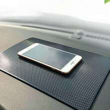 Non-Slip Mat, Suitable For Car Dashboard, Phone And Keys - Magic Sticky Non-Slip Mat (19*12/27*15cm), Car Interior Accessories, Universal Car Phone Perfume Anti-Slip Mat, Car Anti-Slip Mat, Car Storage & Organization - Multicolor - View 2