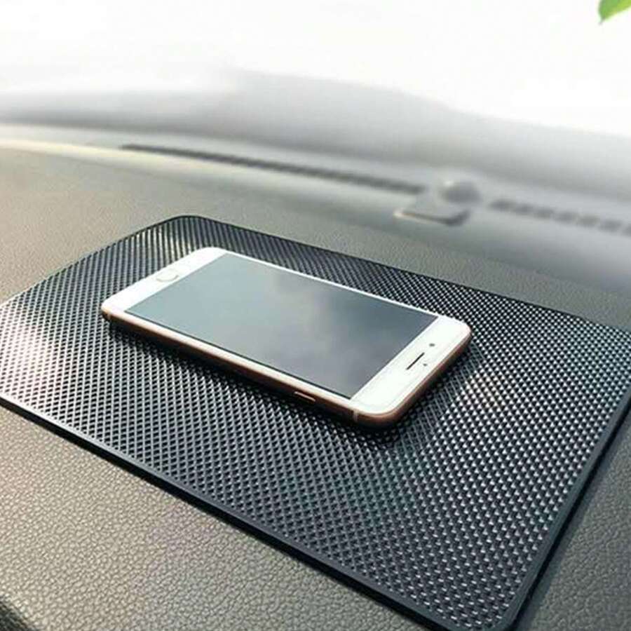Non-Slip Mat, Suitable For Car Dashboard, Phone And Keys - Magic Sticky Non-Slip Mat (19*12/27*15cm), Car Interior Accessories, Universal Car Phone Perfume Anti-Slip Mat, Car Anti-Slip Mat, Car Storage & Organization