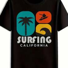 Printed T-Shirt For Men And Women - Hitam - View 1