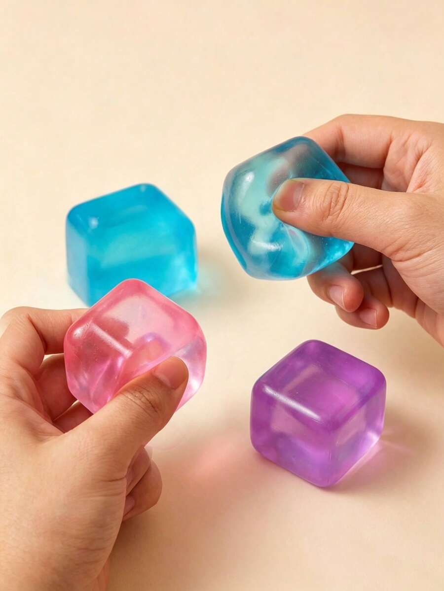 Mini Pocket Stress Ball Toy! Ultra-Compact Design, Easily Fits In Pockets, Bags Or Drawers, Relieve Stress And Anxiety Anytime, Anywhere. Super Soft Syrup Texture, Perfect For Stress Relief, Small But Super Fun, Also Suitable As Desk Decor, Back To School Gift