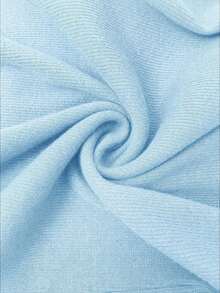 Conjunto de 2 piezas de chaleco de un solo pecho de unicolor y minifalda casual, conjunto de negocios casuales, coordinados para mujer, conjunto de verano, atuendo de oficina para mujer - Azul - Ver 7