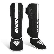 GING Boxing Muay Thai Shin Guards, Sanda Combat Sports Shin Pads, Adult & Youth Unisex Training Protective Gear, Thickened Taekwondo - Multicolor - View 15