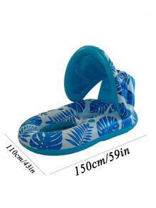 1pc Adult Inflatable Swimming Pool Float, Swimming Pool Floating Chair, Floating Bed With Drink Holder, Water Floating Bed, Beach Swimming Pool Party Adult Toy, Inflatable Float - Multiple Styles - View 10