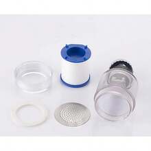 It Fits Most Common Water Faucets On The Market. No Professional Tools Are Needed For Quick Assembly And Installation, Which Is Easy To Operate And Time-Saving. The Filter Cartridge Can Be Replaced Effortlessly. - View 5