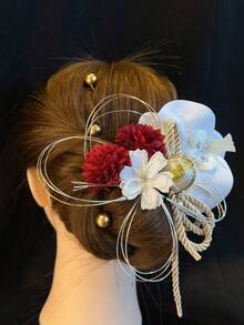 Hair Accessory Sets - Red - View 3