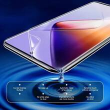 5片裝高清晰水凝膜螢幕保護貼,適用於Galaxy S26 S25 S24 S23 Ultra Plus S21 S20 FE S22+S20+ S23+ Note 20 Ultra 20,易於安裝,防刮,全覆蓋,柔軟水凝膜 - 無色 - 查看 3
