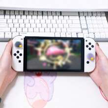 2組可愛雲朵星星月亮矽膠搖桿帽 - 適用於Switch/Switch Lite/OLED 防滑控制器搖桿套 打造舒適遊戲氛圍 - 查看 7