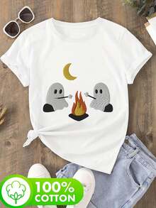 Women T-Shirts - White - View 10
