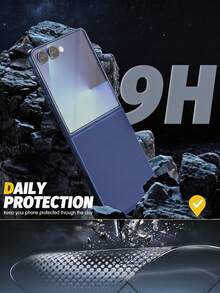 2片裝 Galaxy Z Flip 7 透明鋼化玻璃螢幕保護貼，相容 Galaxy Z Flip 6/Z Flip 5/Z Flip 4，9H 硬度，易安裝，相容手機殼，防刮耐磨，觸控靈敏，無氣泡 - 無色 - 查看 5