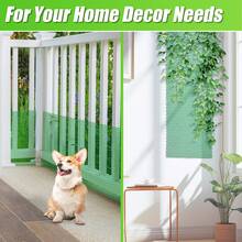 Outdoor Protective Netting, PC Plastic Mesh Fence, Multi-Functional Garden Fencing Net (Suitable For Pets And Poultry), Small Animal Protective Netting (Suitable For Rabbits, Chickens, Dogs), Snake-Proof Outdoor Protective Netting (Green) - Multicolor - View 6