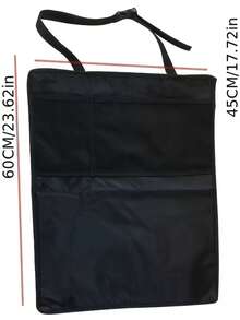 1 pieza Alfombrilla para asiento de coche, fácil de limpiar, almohadilla protectora, protector para asiento trasero del coche, proporciona protección para tu interior, evita suciedad, barro, arañazos, alfombrilla protectora para asiento trasero del coche, buen almacenamiento en el coche, adecuada para recomendación de interior de coche - Multicolor - Ver 3
