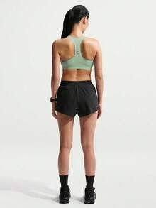 Nike Swift Breathe Dri-FIT 女款中腰跑步短裤（带内衬）IF1679-010 - 黑色 - 查看 5