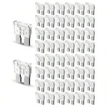 Riseuvo 50pcs 25A Standard Car Fuses - 25 AMP Automotive Fuses(ATO/APR/ATS), 32V (12/24V) Blade Fuse RV/Truck/SUV - 25A - View 2