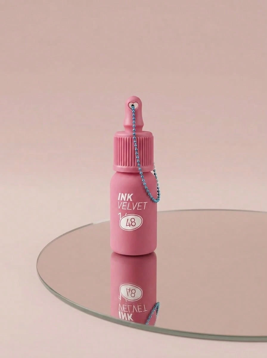 Peripera Ink Velvet Lip Tint 48 100 Hearts 4 G – Lip Tint, Long Lasting, For Women, Dusty Rose, Suitable For Daily Makeup Routine - 48 100 HEARTS - View 1