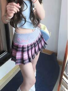 Women Skirts - Red - View 5