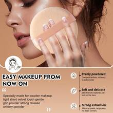 36Pcs All-In-One Makeup Tools Set, 11Pcs Soft Makeup Brushes, Waterproof Zipper Cosmetic Bag, Makeup Sponges, Mini Makeup Sponges, Multi-Style Powder Puffs, Hairband, Hand Straps & Brush Cleaner, Beginner Portable Beauty Kit - Multicolor - View 10