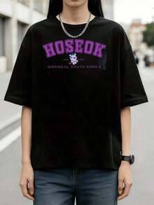 Women T-Shirts - Black - View 1