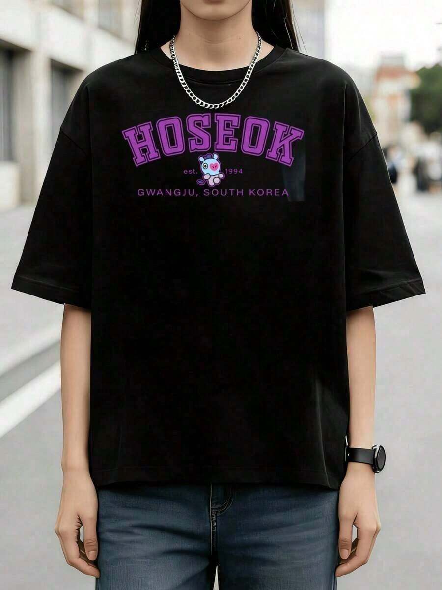 Women T-Shirts - Black - View 1