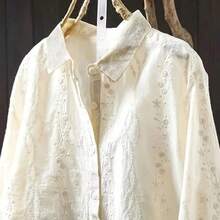 Women Blouses & Shirts - 杏 - 查看 4