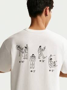 Nike Sportswear Men's Short Sleeve Graphic T-Shirt IV2641-133 - White - View 4