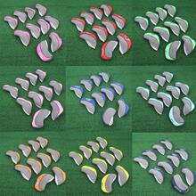 Copriferri da golf con finestra trasparente, confezione da 10 protezioni in neoprene per ferri da golf, compatibili con , Ping,Cobra - Rosa grigia - Visualizzare 7