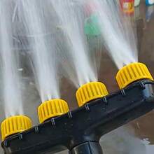 1pc 5-Head Multi-Hole Spray Nozzle Watering Head For Vegetable Garden Watering Hose Spray Nozzle Sprinkler - B - View 4