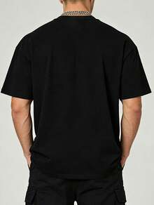 1 Men's White Printed T-Shirt Milano Italy Graphic Tee, Summer T-Shirt, Unisex Casual Crew Neck T-Shirt, Plus Size For Men 5XL UICA - 黑色 - 查看 2