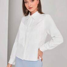 Women Blouses & Shirts - Black - View 4