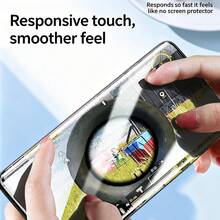 5片裝高清晰水凝膜螢幕保護貼,適用於Galaxy S26 S25 S24 S23 Ultra Plus S21 S20 FE S22+S20+ S23+ Note 20 Ultra 20,易於安裝,防刮,全覆蓋,柔軟水凝膜 - 無色 - 查看 5