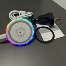15W 自動夾緊無線車用充電支架，相容 iPhone 17/16/15/14/13/12/8 系列、Galaxy S25/S24/S23/S22/S21/S20/S10/S9/S8/S7/S6 系列、Note 20/10/9/8/5 系列 - A - 查看 10