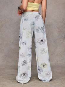 ICON Mujeres Jeans de mezclilla lavados con bordado y lazo - Multicolor - Ver 2