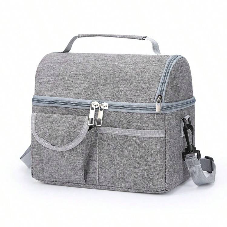 1pc Multi-Function Baby Insulation Bag, 8.4L Large Capacity Easy-Clean Bottle & Food Warmer Organizer Bag, Portable Mommy Bag With Multiple Carrying Methods - Multicolor - View 8