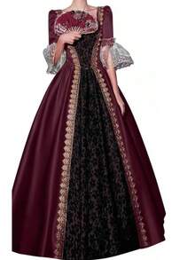 Cosplay Clothing - Burgundy - View 11
