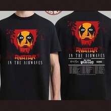 Avatar2 In The Airwaves Europe And UK Tour 2026 Schedule T-Shirt - 黑色 - 查看 1