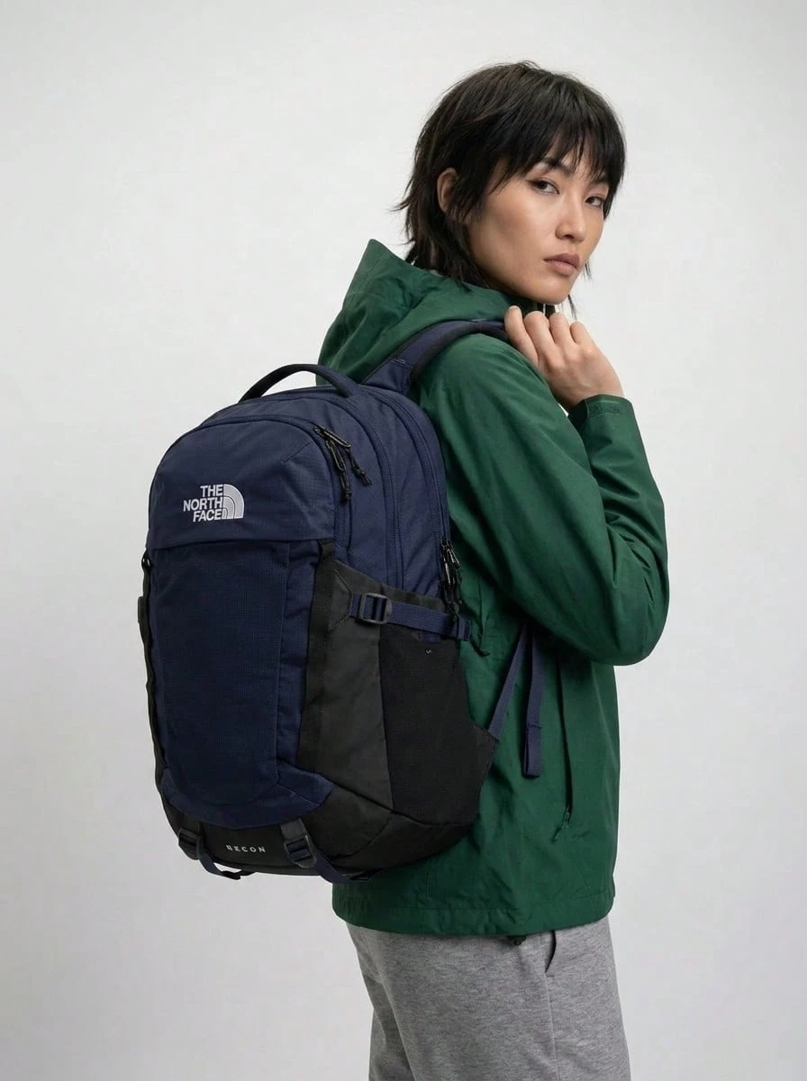 The North Face Borealis Men's Backpack Navy Blue - Blue - View 1