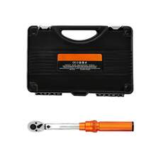 Click Torque Wrench Set, 1/4Inch Drive, 20-240 Lbf-In / 2.3-27.1N.M, Dual-Direction And Dual Range Scales, 72-Tooth, ±3% High Precision, With Bits, Sockets, Adapters, Extension Bar, Orange - 1/4 Inch - View 8