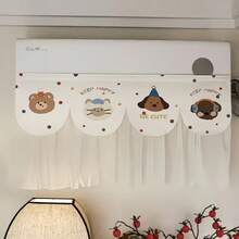 No-Installation Air Conditioner Deflector Panel, Anti-Direct Blow AC Wind Shield For Home, Bedroom, School - A - View 2