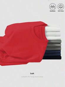 Women T-Shirts - Red - View 3