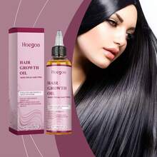 Aceite para el Crecimiento del Cabello Hoegoa con Jengibre y Romero, Nutrición Profunda, Mejora la Sequedad, Retención de Longitud, Reparación Intensiva, Aceite Esencial para el Cabello - 1 - Ver 1