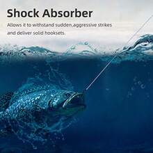 PowerMono Fishing Line, Ice Monofilament Fishing Line 300/500/1000Yds - Ultimate Gth, Shock Absorber, Suspend In Water, Knot Friendly 3-35LB, Low And High-Vis Available, Gift Decoration - Clear - View 4