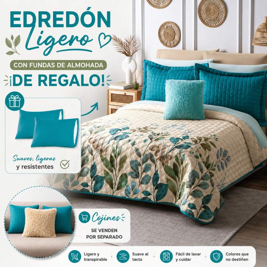 Neo Comforter Set With Pillowcases Included BEUTTY HOME - ANNIE - View 1