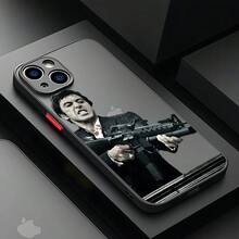 Funda Clásica para Teléfono con Diseño de la Película S- para iPhone 17 16 15 11 12 14 13 Pro Max Mini X XS XR 7 Plus 16E, Antigolpes, Acabado Mate - -1 - Ver 9