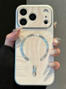 1個水波紋磁吸環手機殼，適用於Apple 17 Pro Max、16 Pro、15、14 Pro Max、13 Pro，超薄高級保護殼 - 彩色 - 查看 2