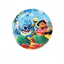 Lilo & Stitch Disposable Party Tableware Set, Cartoon Character Printed Thick Paper Plates, Bowls, Napkins, Bulk Packaging, Suitable For Birthday Party, Hawaiian Theme Gathering, Tropical Party Supplies - Multicolor - View 11