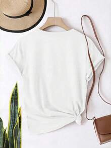 Kvinnor T-shirts - Vitt - Visa 5