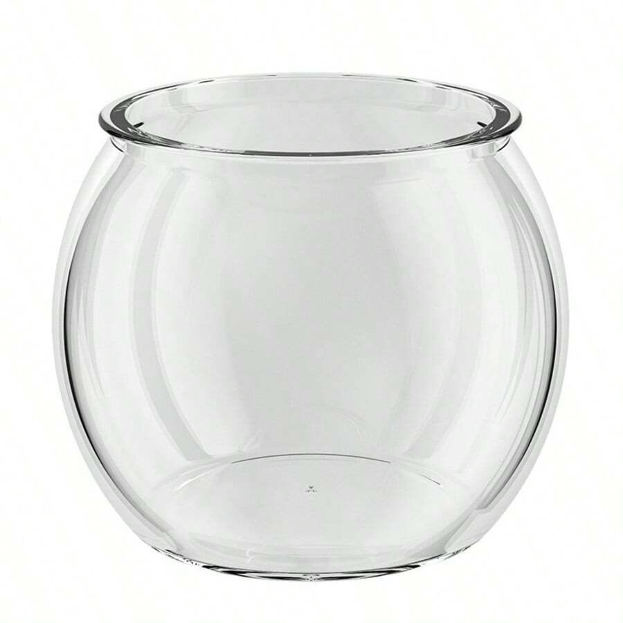 Transparent Round Mini Fish Tank, Desktop Office Decor, Beta Fish Breeding Aquarium For Home Use - Multicolor - View 1